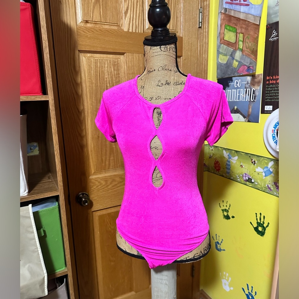 WILD FABLE💓🌸NWT PINK THONG BODYSUIT